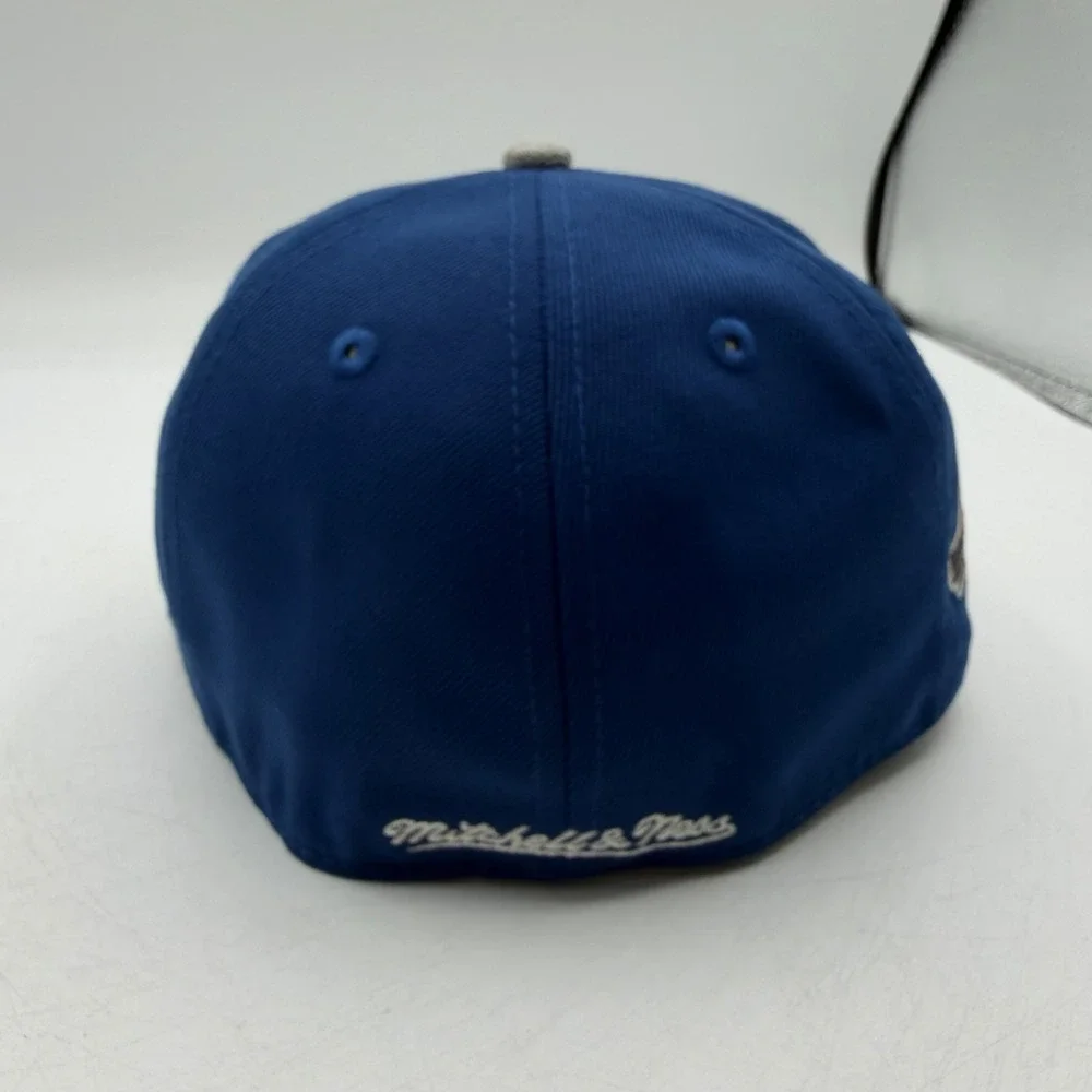 Mitchell & Ness Kansas City‎ Royals Hat Cap Sz 6 7/8 Liberty Fit 50 Years Patch